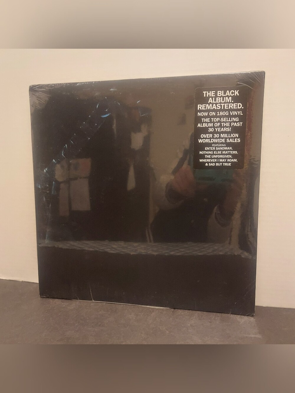Metallica the black album Remastered 180 G Vinyl LP Metallica Vinyl Record Album